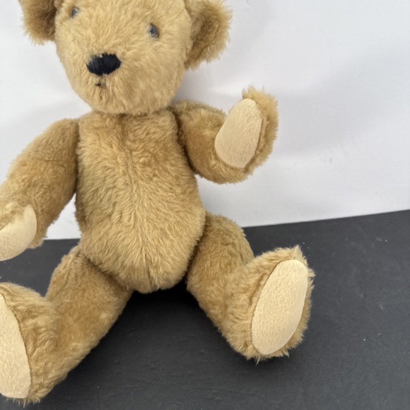 Pat Ryder 16" Jointed Light Brown Tan Teddy Bear Artisan Made - Picture 3 of 11